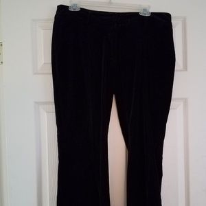 Black Velvet Pants by H&M